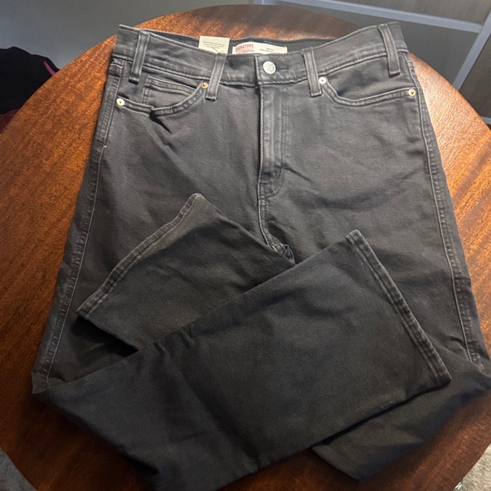 Signature by Levi Strauss Dark Gray Jeans